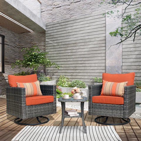 Ben Multi-Piece Rocking Chair Outdoor Furniture 3 Sets