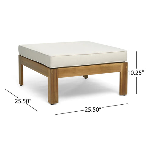 Barcomb Outdoor 5 Piece Sectional Seating Group with Cushions