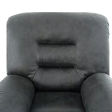 Microfiber Power Recliner Chair, Electric Recliner Chairs, Massage Lift Chairs Recliners with Footrest in Gray