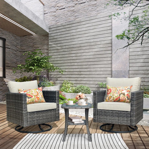Ben Multi-Piece Rocking Chair Outdoor Furniture 3 Sets
