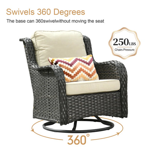Licas 2 - Person Outdoor Seating Group with Cushions