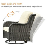 Licas 2 - Person Outdoor Seating Group with Cushions