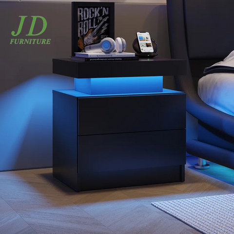 Desassure 20" W Nightstand – Modern Bedside Table with Storage for Bedroom