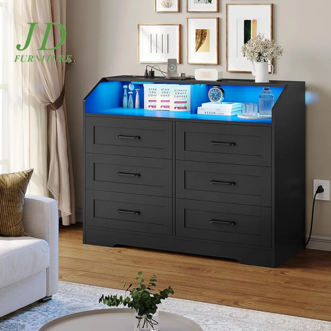 Garrelt 39.4'' W 6 - Drawer Dresser