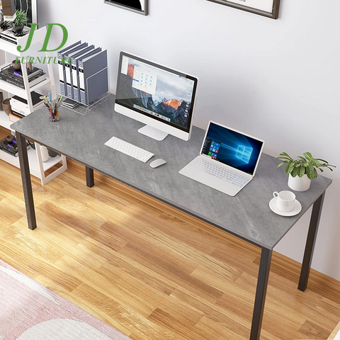 63 Inches Gaming Desk Writing Desk Workstation Office Desk Gray