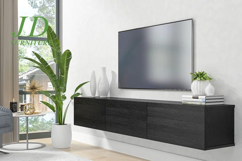 Ozge Floating TV Stand for 78" Tvs - Sleek, Wall-Mounted Media Console