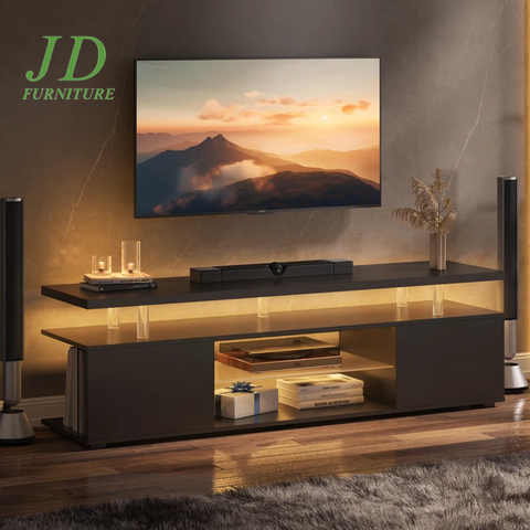 Jacayden TV Stand – TV Console for TVs up to 78", Modern Media Console