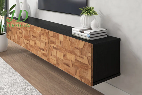 Ozge Floating TV Stand for 78" Tvs - Sleek, Wall-Mounted Media Console