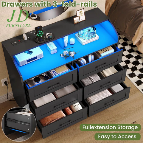 Garrelt 39.4'' W 6 - Drawer Dresser