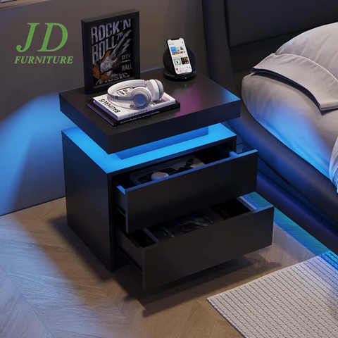 Desassure 20" W Nightstand – Modern Bedside Table with Storage for Bedroom