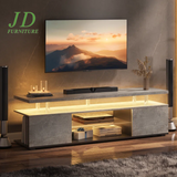 Jacayden TV Stand – TV Console for TVs up to 78", Modern Media Console