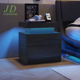 Desassure 20" W Nightstand – Modern Bedside Table with Storage for Bedroom
