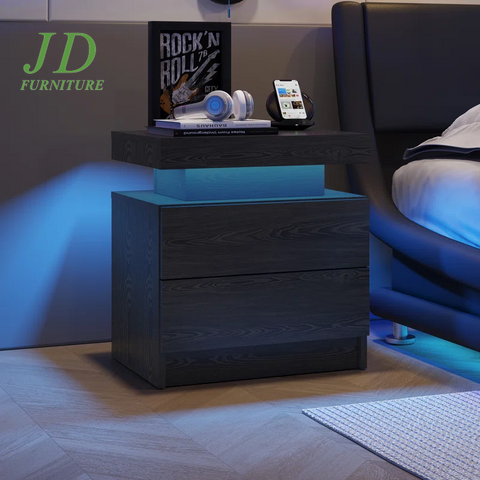 Desassure 20" W Nightstand – Modern Bedside Table with Storage for Bedroom