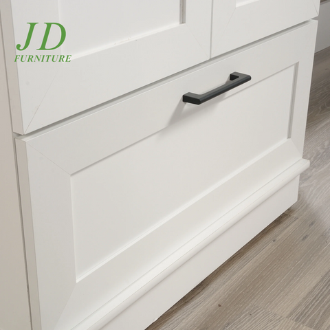 Homeplus Bedroom Wardrobe Armoire – Soft White Finish Storage Cabinet for Bedroom