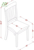 9-Piece Dining Set – Square Kitchen Table with Butterfly Leaf & 8 Linen Upholstered Chairs, 54x54 Inch, Black & Cherry