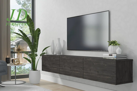 Ozge Floating TV Stand for 78" Tvs - Sleek, Wall-Mounted Media Console