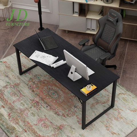 63'' Computer Desk – Sturdy Office, Meeting, and Gaming Desk Workstation, Black (BHUS-GCP2JJ-160BK)