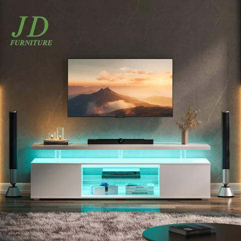 Jacayden TV Stand – TV Console for TVs up to 78", Modern Media Console