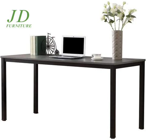 63 Inches Gaming Desk Writing Desk Workstation Office Desk Gray