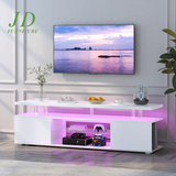 Jacayden TV Stand – TV Console for TVs up to 78", Modern Media Console
