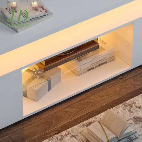 Jacayden TV Stand – TV Console for TVs up to 78", Modern Media Console