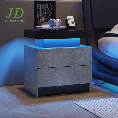 Desassure 20" W Nightstand – Modern Bedside Table with Storage for Bedroom