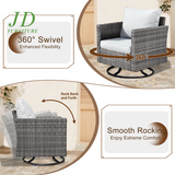 Ben Multi-Piece Rocking Chair Outdoor Furniture 3 Sets