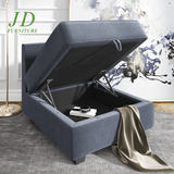2-Piece Modular Sofa & Loveseat Set – Reconfigurable Living Room Furniture in Bluish Grey