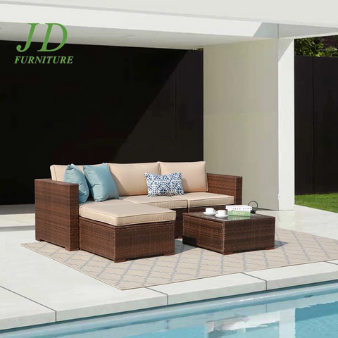 Abler 5 Piece Sectional Seating Group with Cushions
