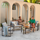 Atara 4 Piece Sofa Seating Group with Cushions